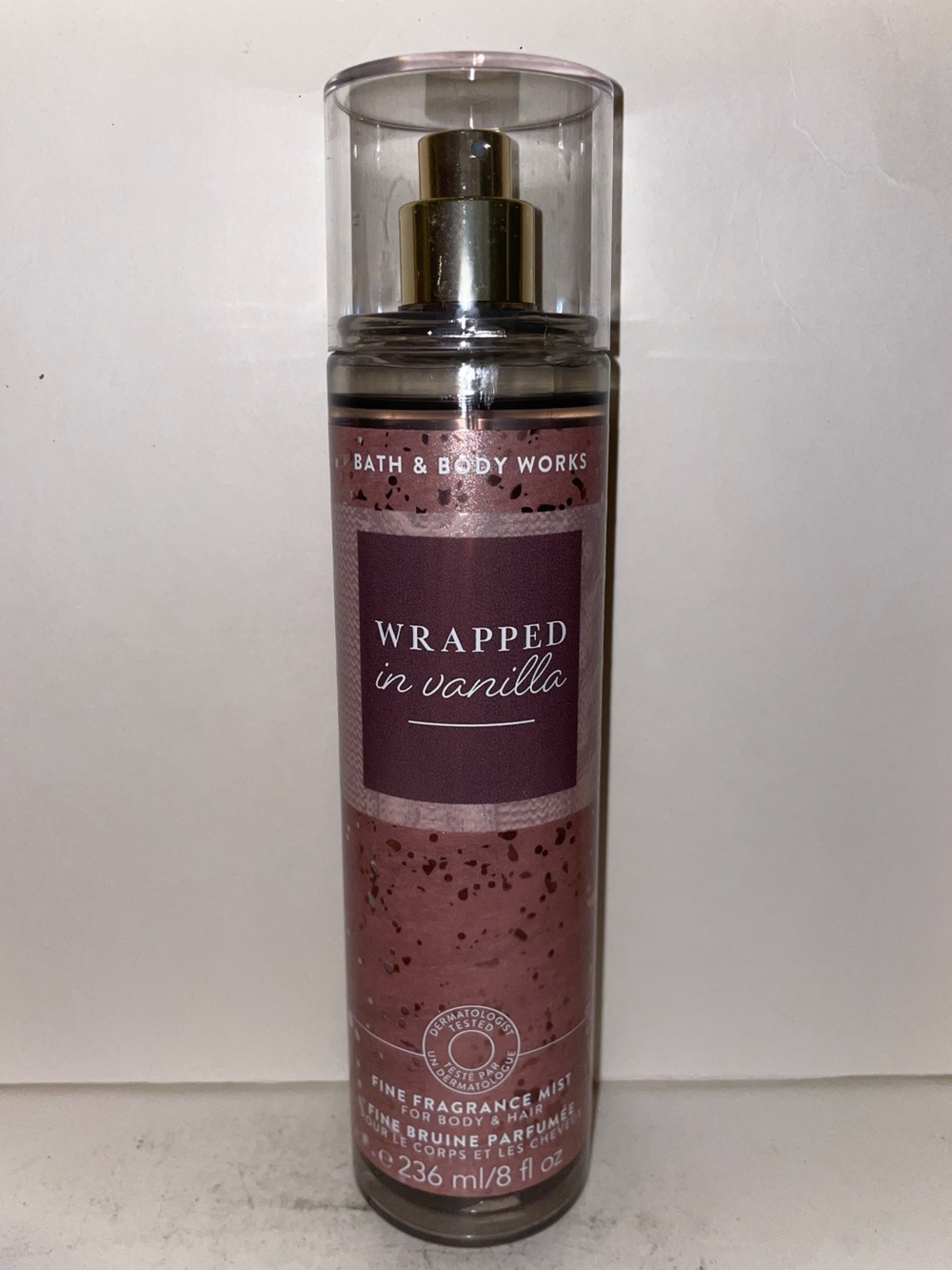 Bath & Body Works Wrapped In Vanilla Fine Fragrance Mist 8oz Discontinued New